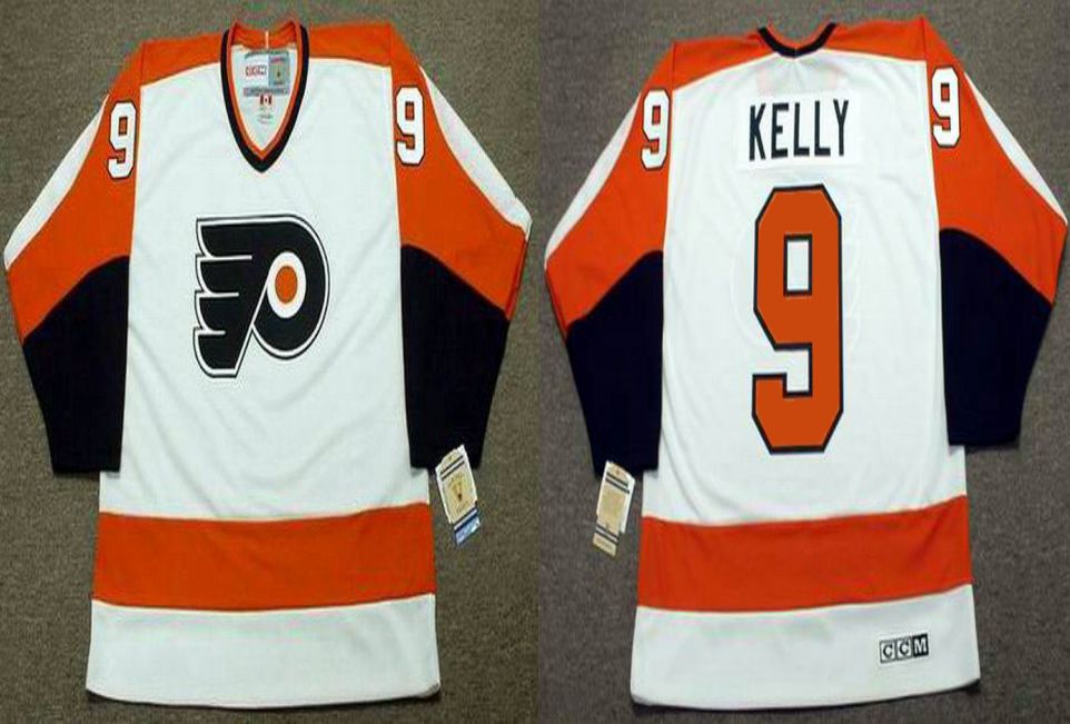 2019 Men Philadelphia Flyers 9 Kelly White CCM NHL jerseys
